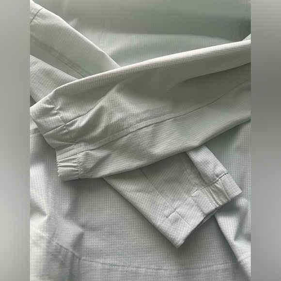 NWOT Lululemon Ventlight High Neck Pullover Jacket *Heathered Ocean Air Size 6 - Picture 5 of 6